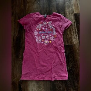 14/16 wallowa lake shirt